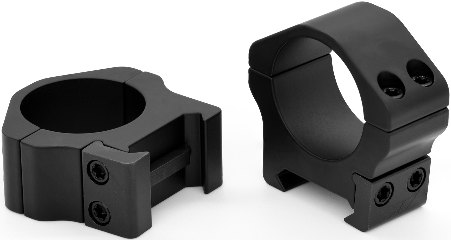 Warne Maxima Horizontal 1" Low Scope Rings - Matte