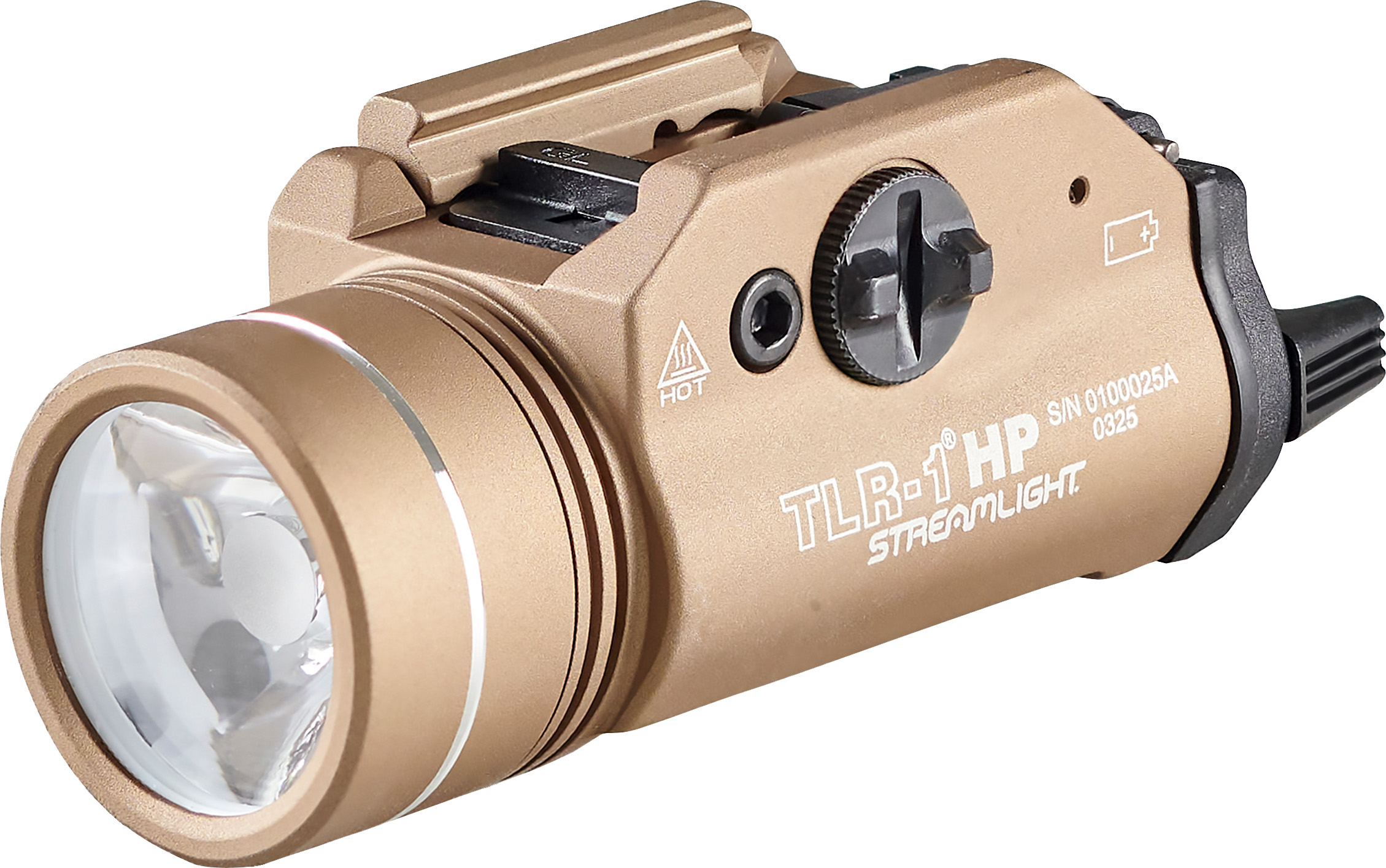 Streamlight TLR-1 HP Weapon Light - 1,000 Lumens, Flat Dark Earth