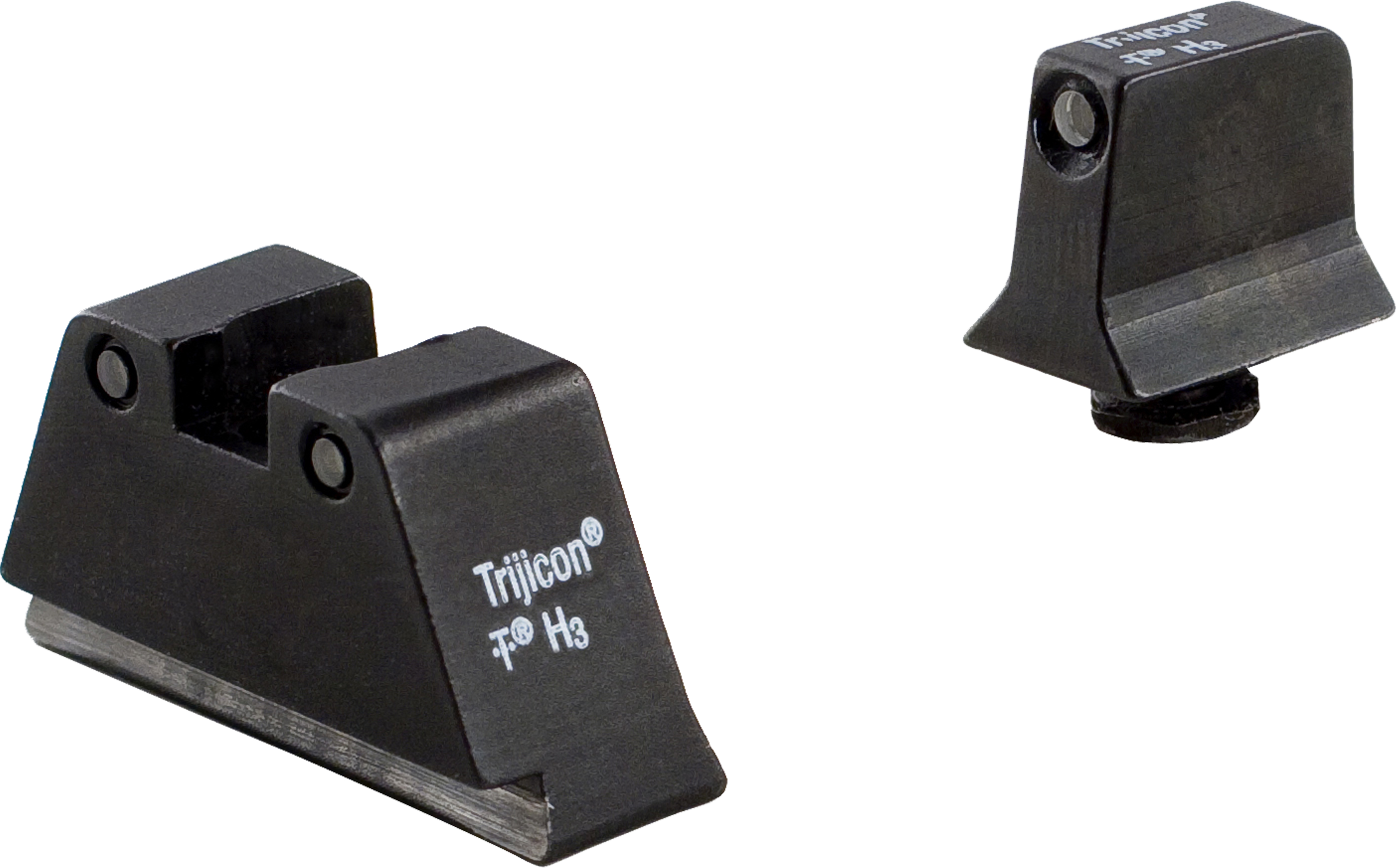 Trijicon Suppressor/Optic Height Sights - Fits Glock