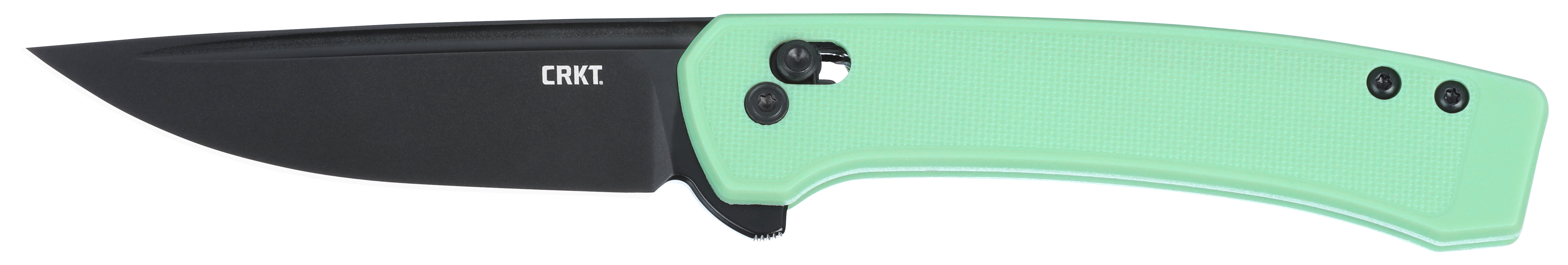 CRKT Q Compact 3.05" Folding Knife, 14C28N Steel, Blue GRN Handle, Crossbar Lock - image 5 of 10