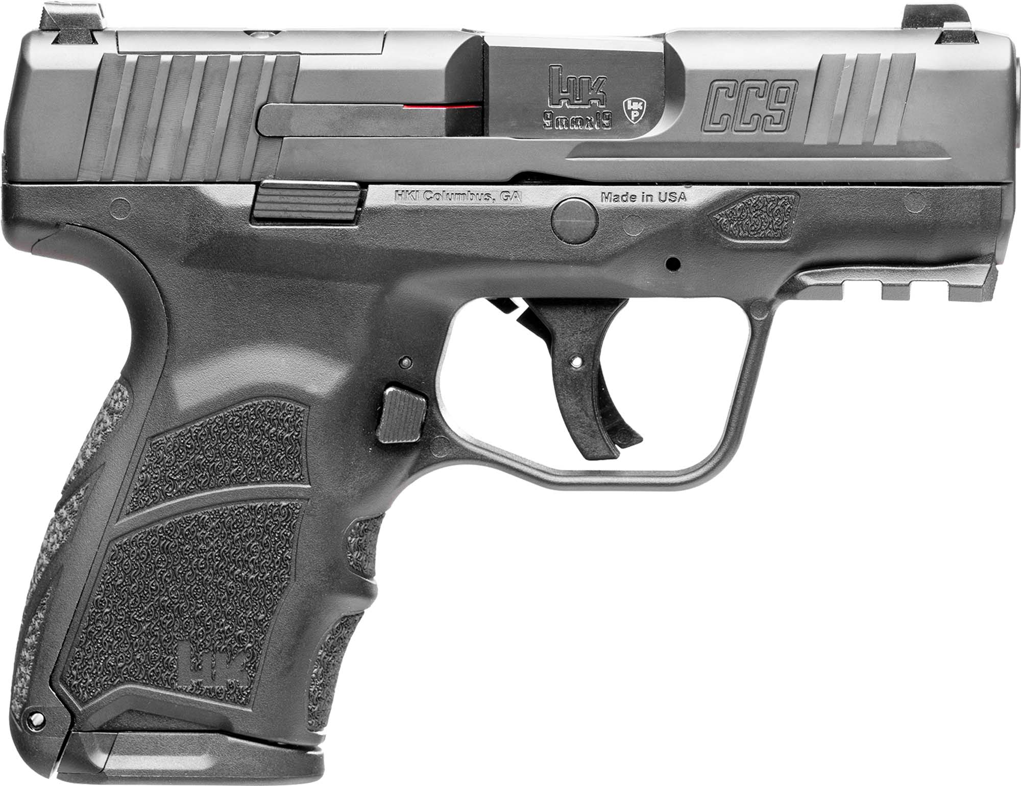 Heckler & Koch CC9 Micro Compact 9mm Pistol - 3.32" Barrel, 10+1, Optic Ready
