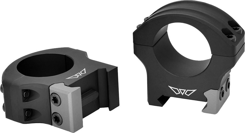 Warne HyperLite 1" Medium Scope Rings