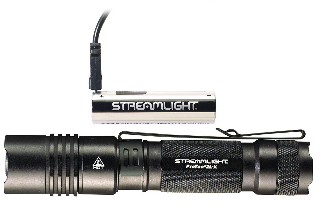 Streamlight ProTac 2L-X USB Tactical Flashlight with SL-B26 Battery & Holster - image 1 of 5