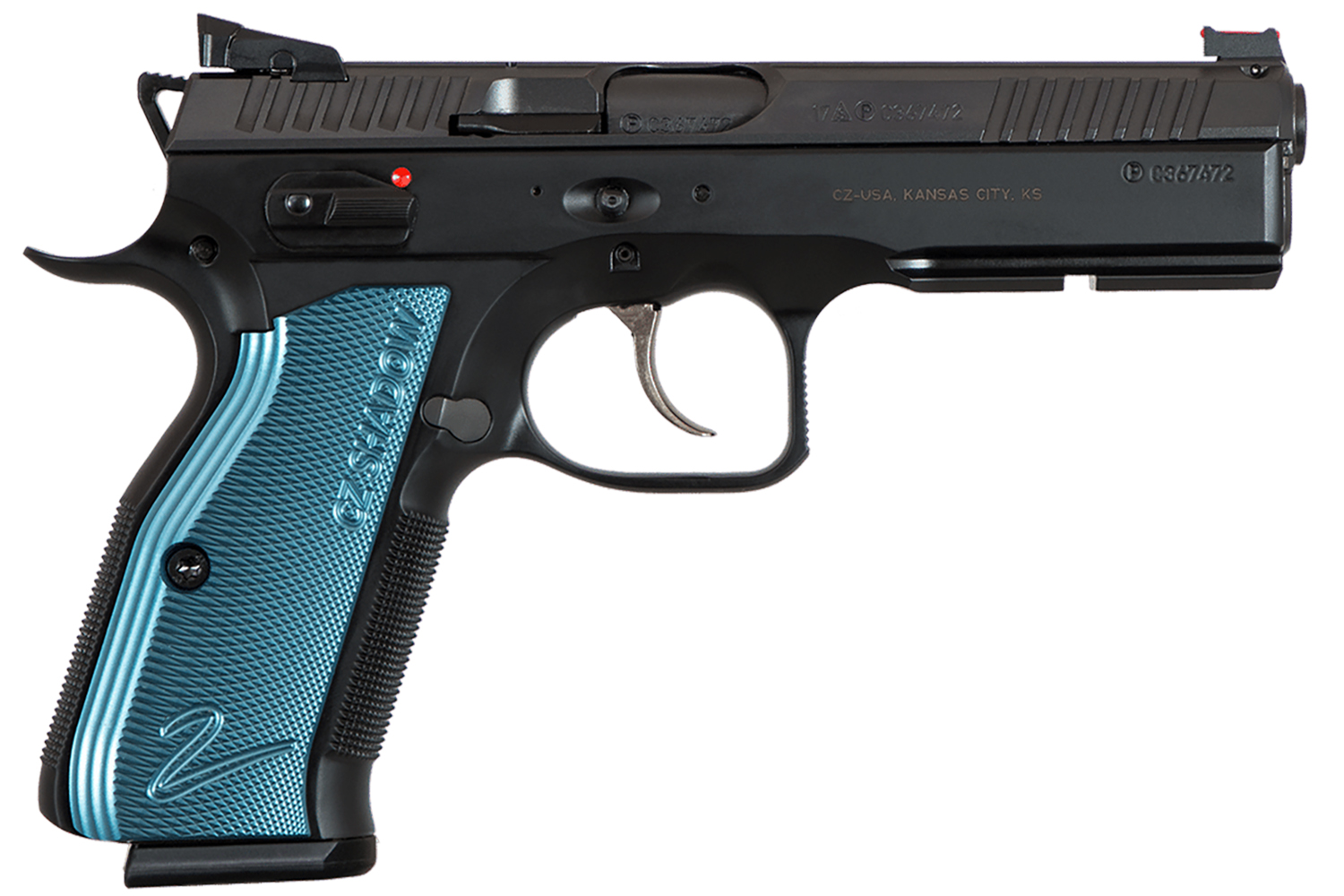 CZU SHADOW2 BLK 9MM 17R B GRIP Semi Auto Pistols at