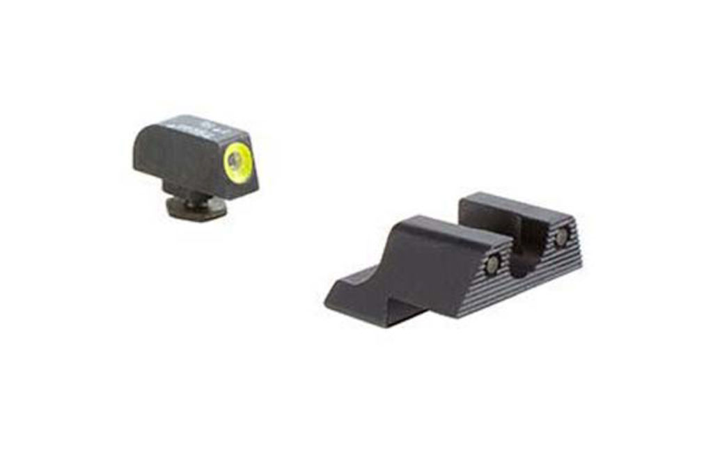 Trijicon HD Night Sights Green/Yellow Front Black Rear for Glock 42/43/43x/48
