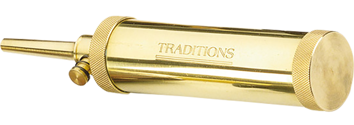 Traditions Deluxe Brass Flask - 2 oz Tubular - image 3 of 5