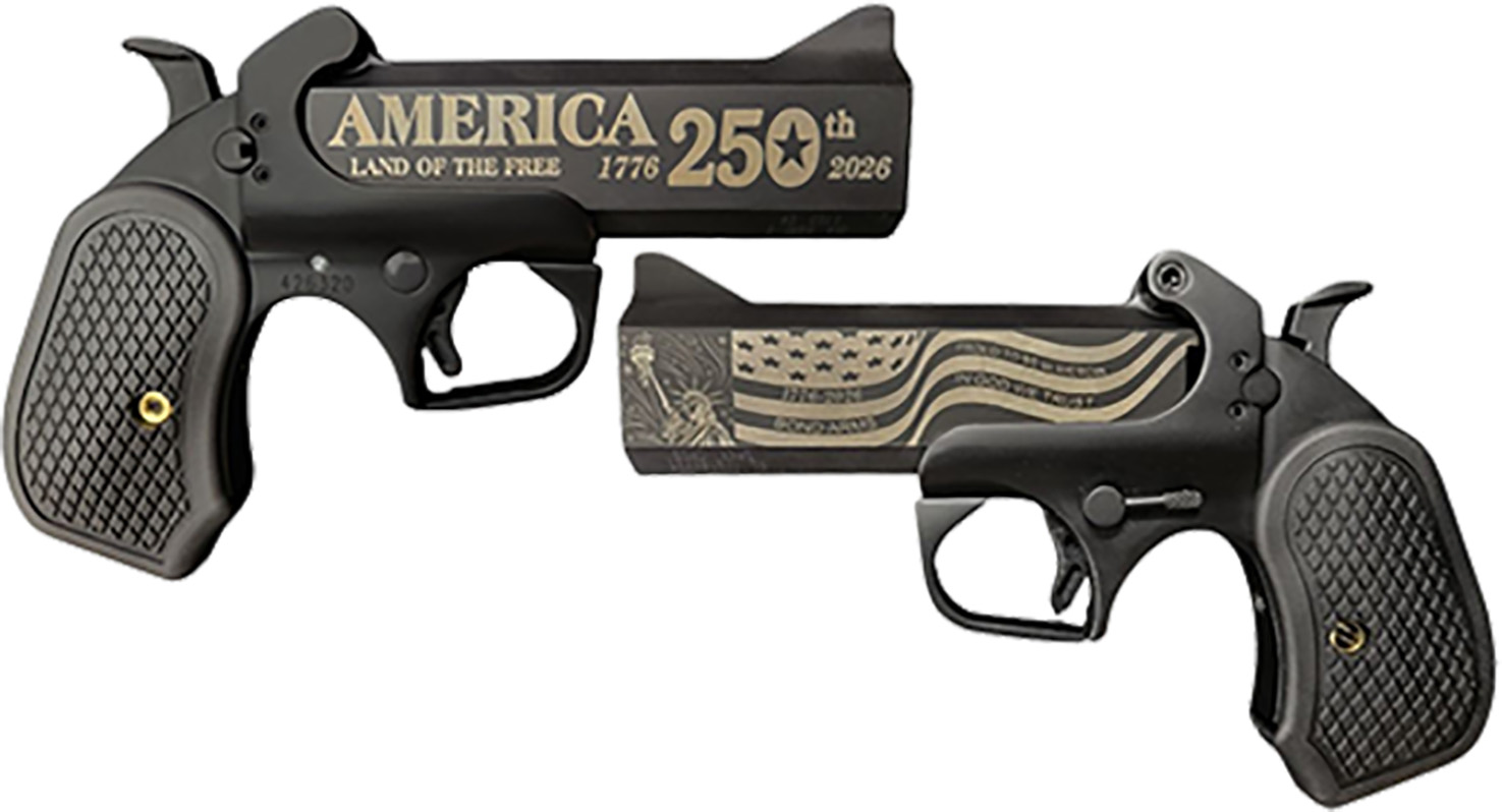 Bond Arms Rough Series BLACK 250th Anniversary Derringer 45 Colt/410 Bore