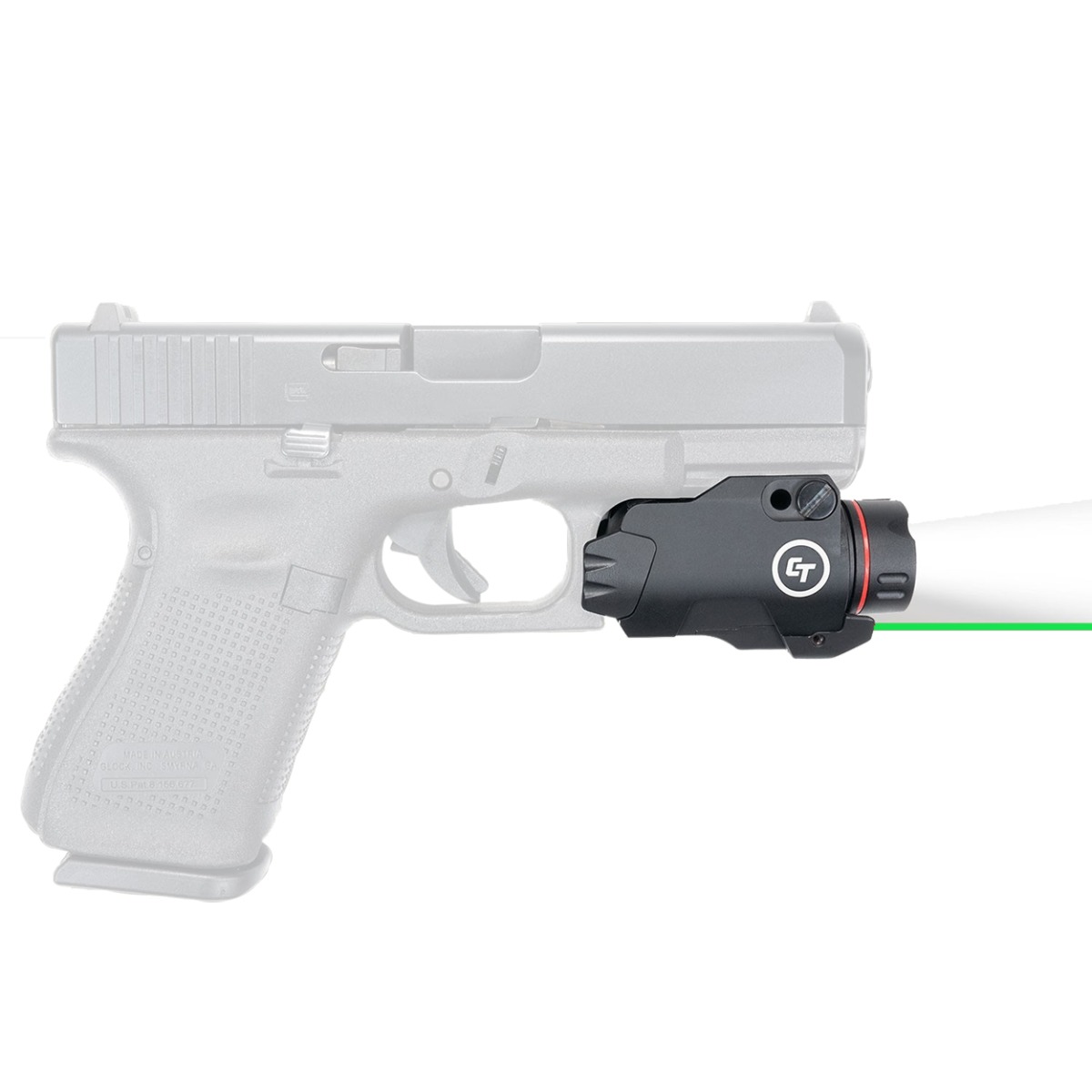 Crimson Trace CMR-207G Rail Master Pro Green Laser & White Light