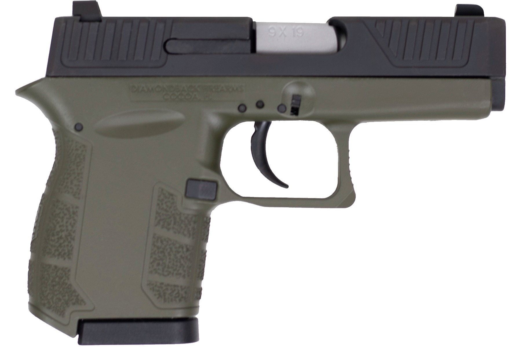DBF DB9 G4 9MM DAO B 6RD ODG - Semi Auto Pistols at GunBroker.com ...