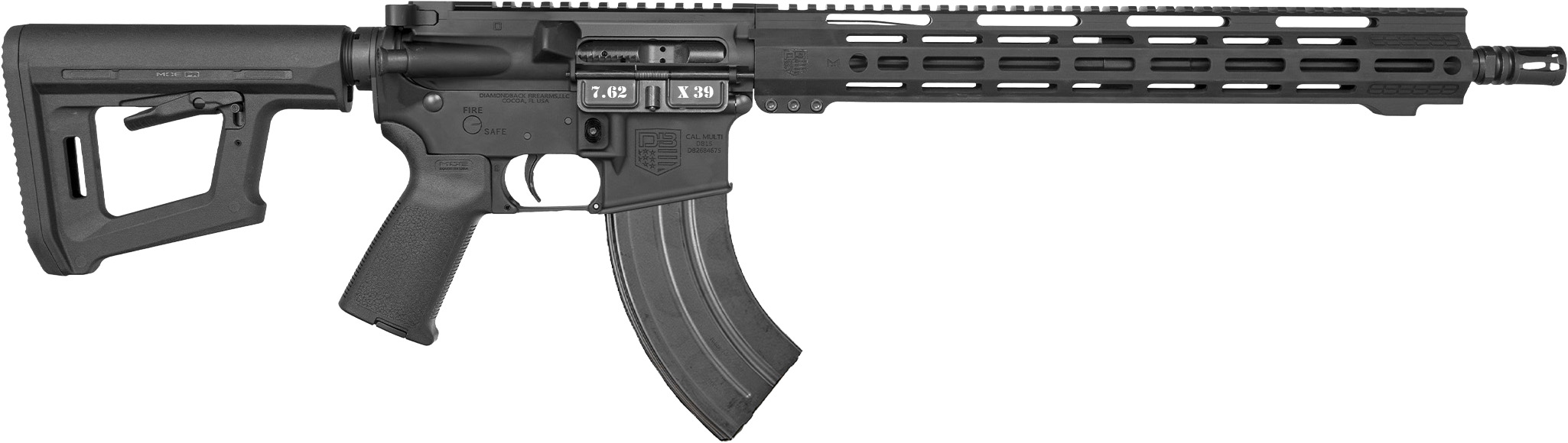 DBF DB15C 7.62x39 RFL 16B 28R