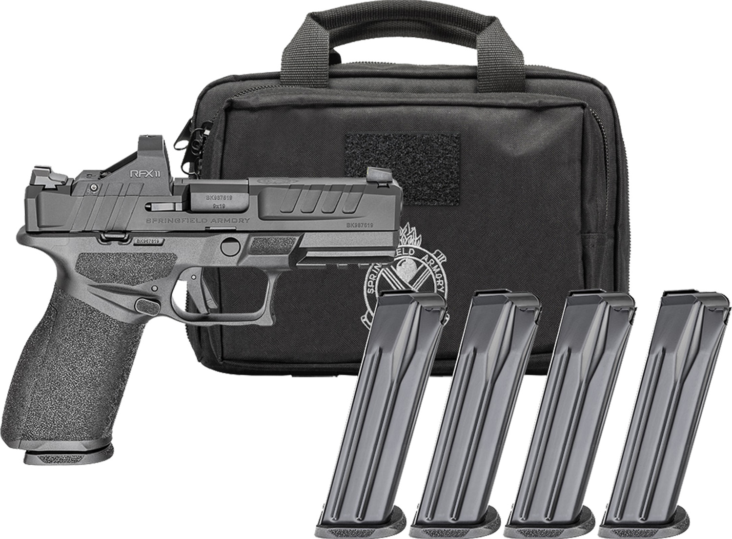 Springfield Armory Echelon 4.0 FC 9mm Luger 4in Black Melonite Semi-Auto Pistol