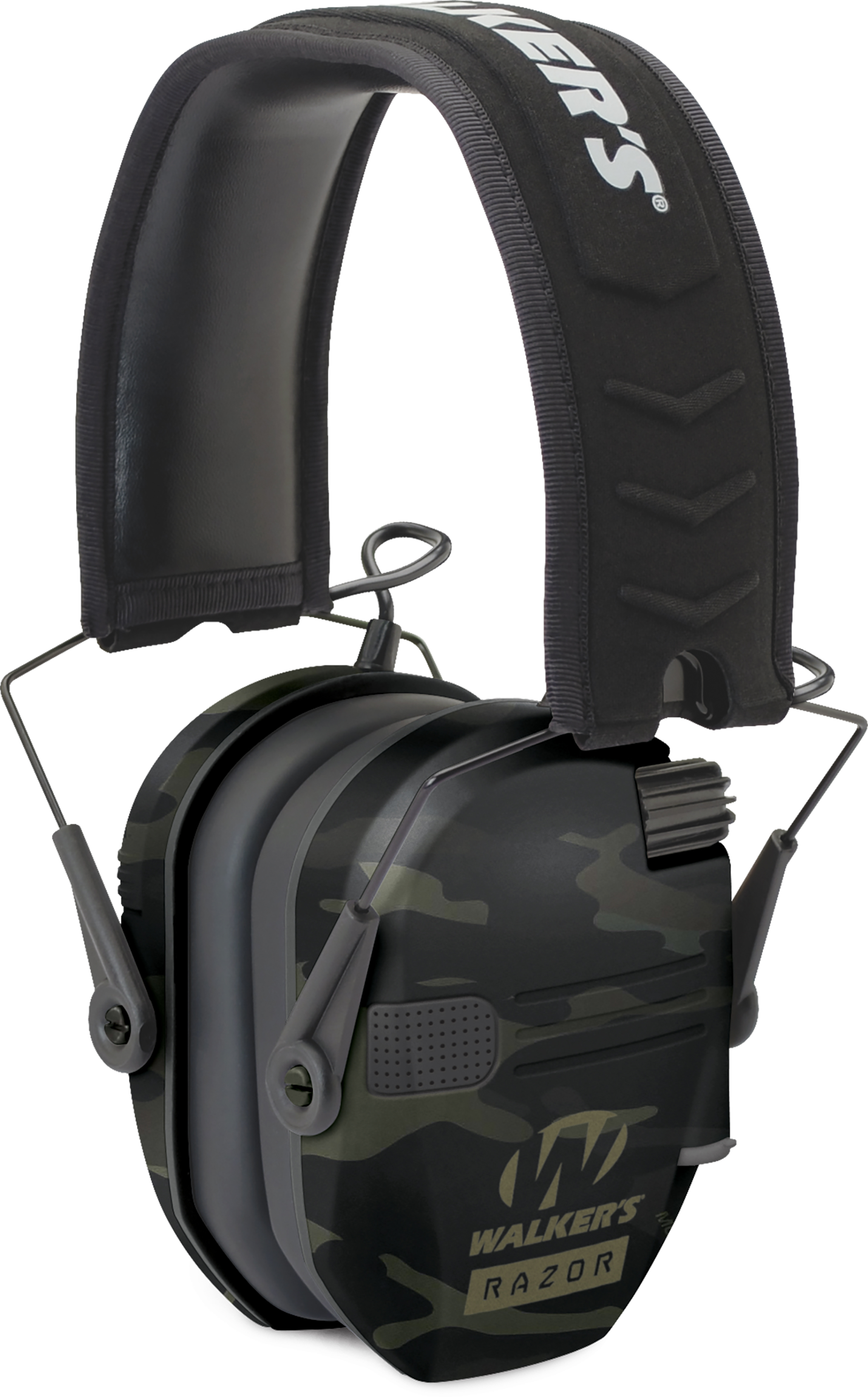 Walker's Razor Slim Electronic Muff - Multi-Cam/Black