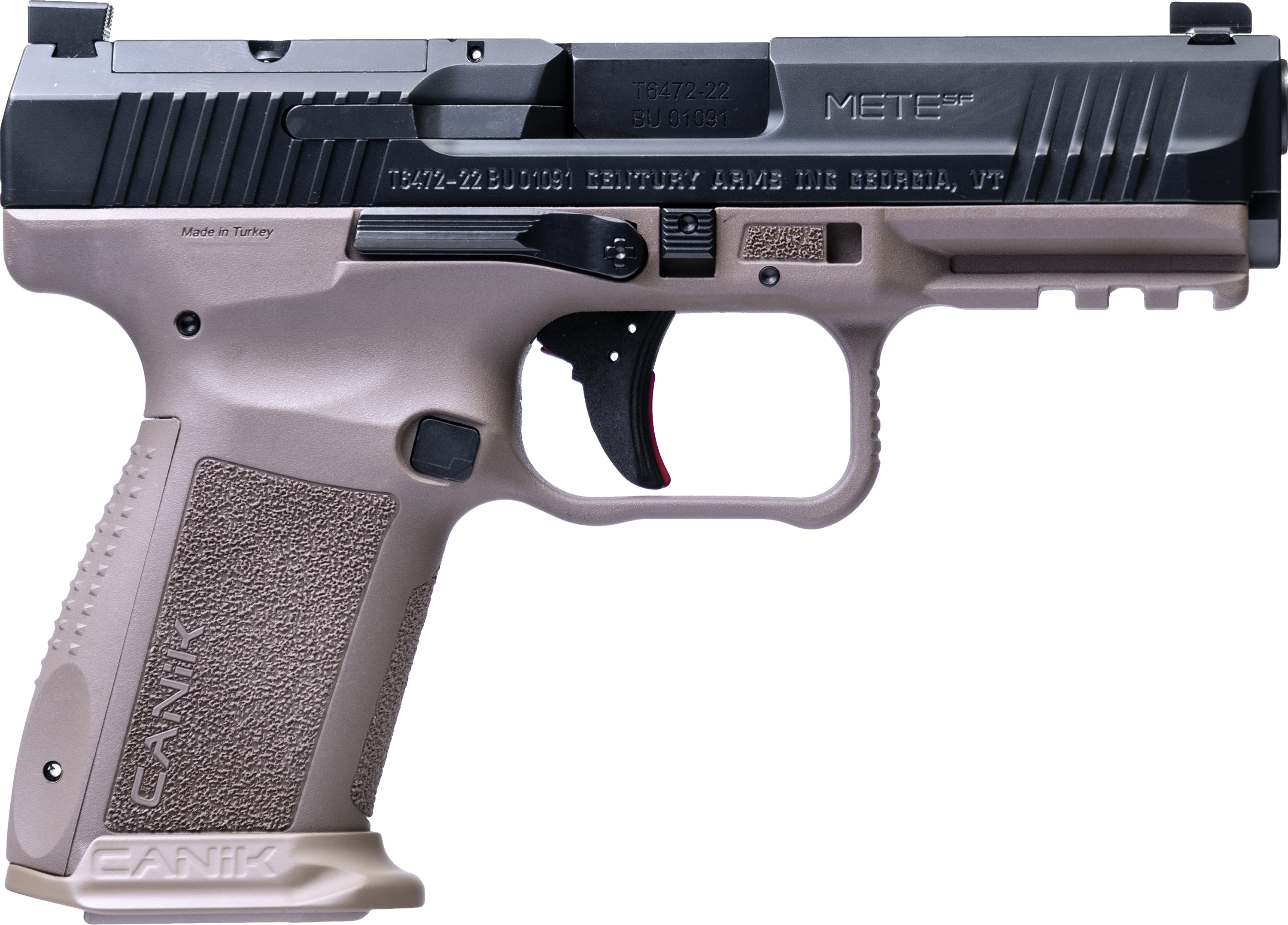 Canik METE SF 9mm FDE Pistol 4.08" 15+1 Full Kit Included