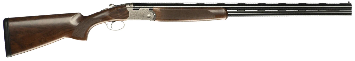 Beretta USA J686S2030 686 Silver Pigeon I 20 Gauge 3" 2rd 30" Black Over/Under Vent Rib Barrel, Silver Engraved Steel Receiver, Fixed European Walnut Stock, Right Hand