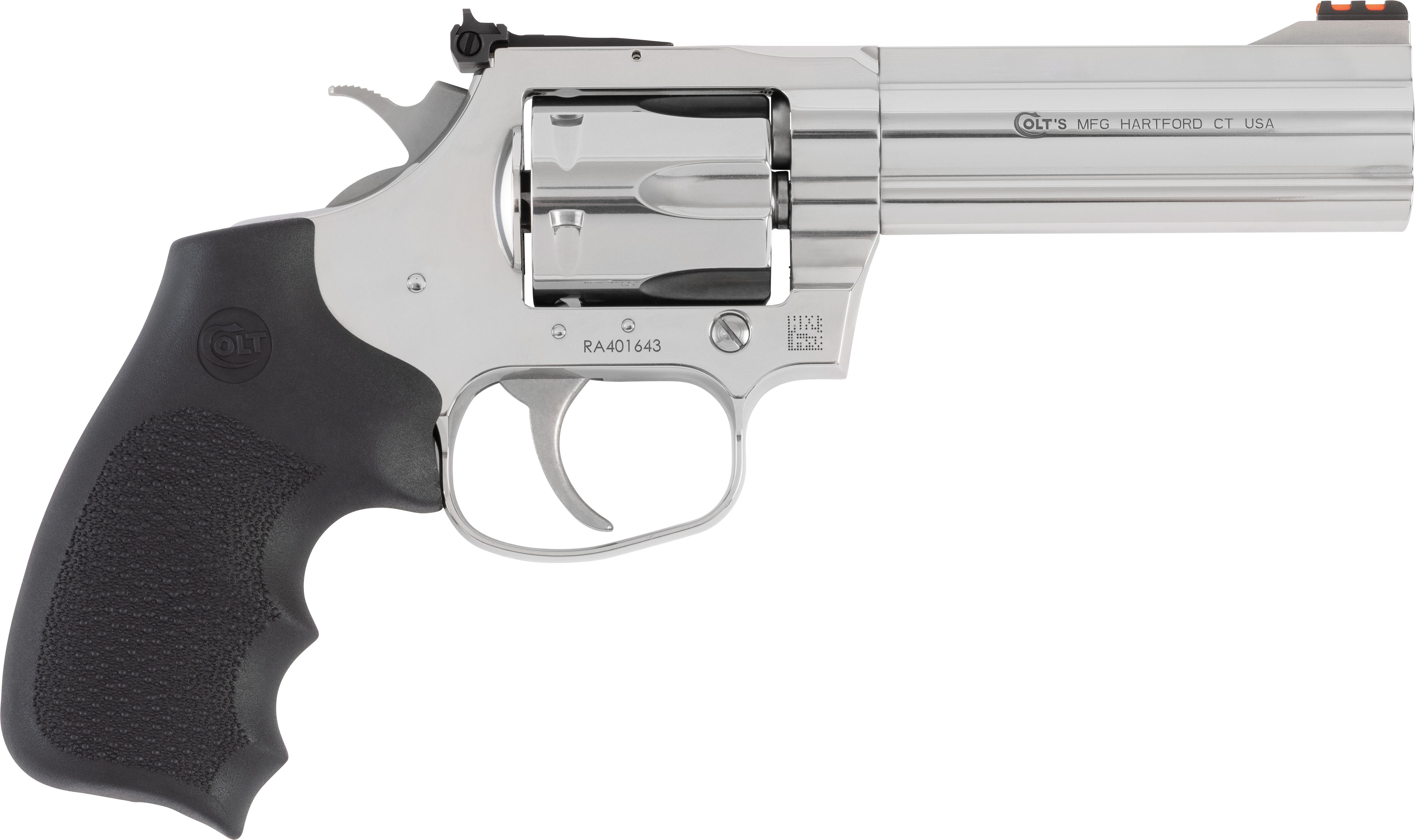Colt King Cobra Target 357 Magnum Stainless Steel Revolver 4.25 Inch 6 Round