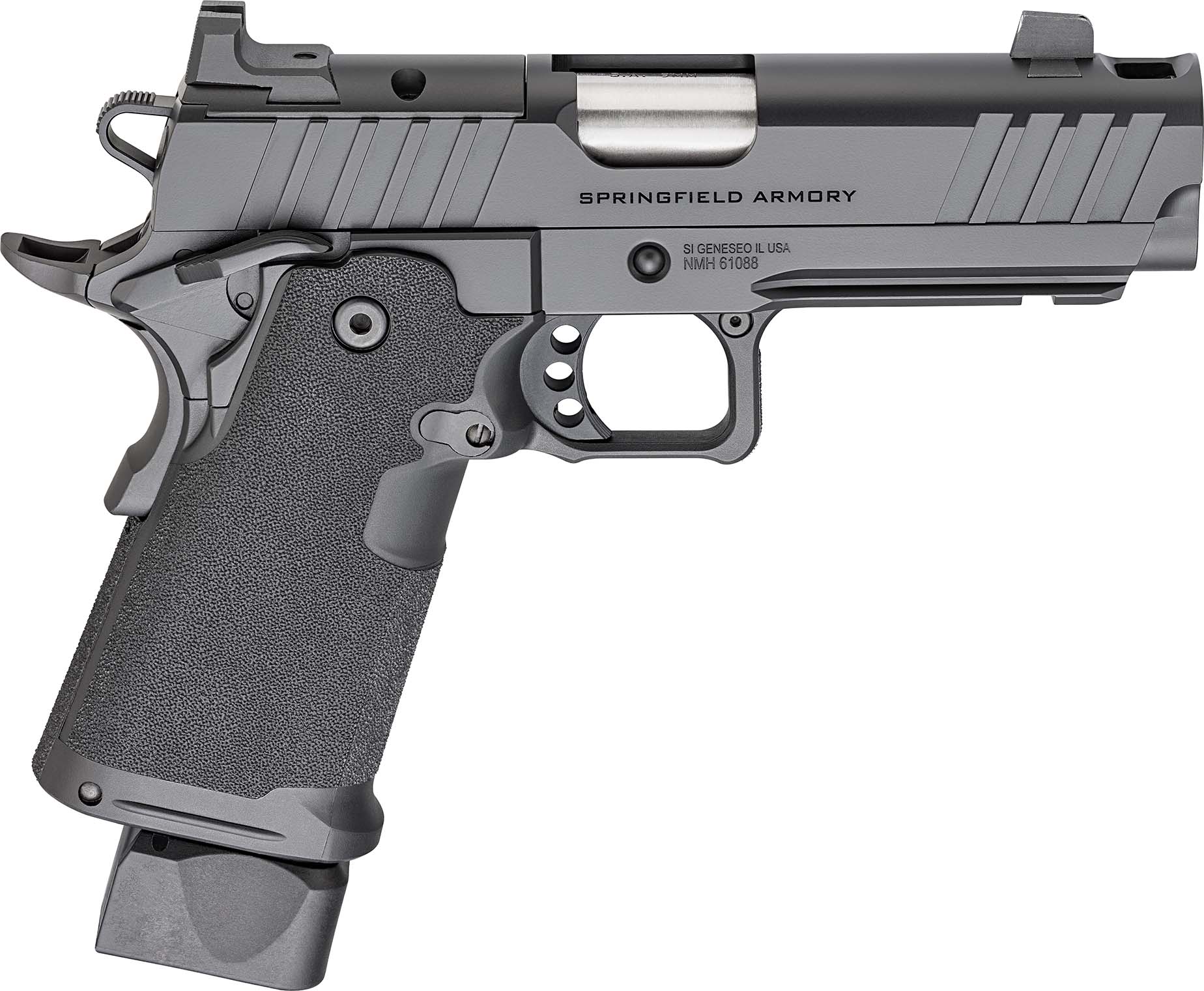 Springfield 1911 DS Prodigy Comp Handgun 9mm Luger 17/20rd Magazines 4.25'' Barrel