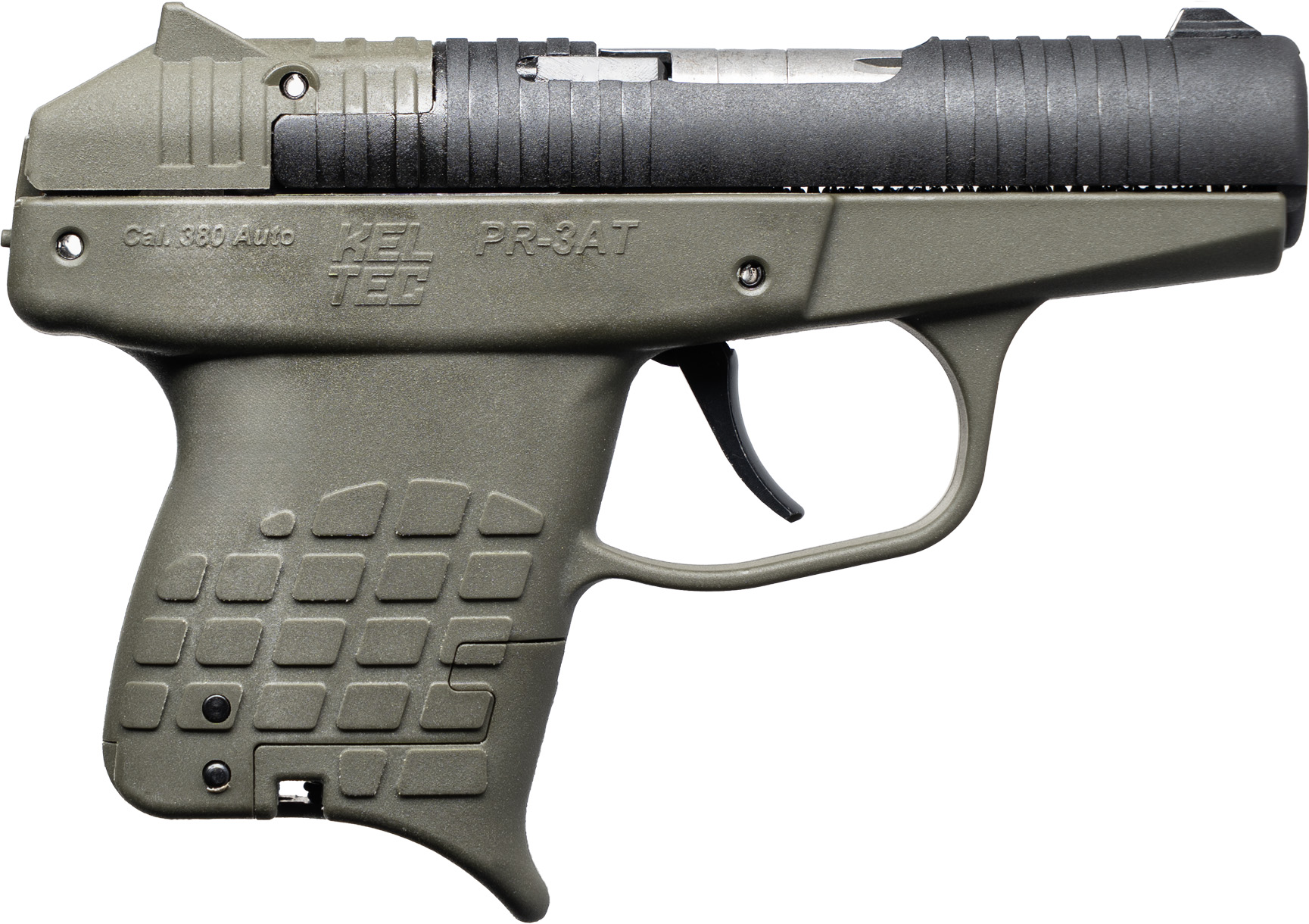 Kel-Tec PR-3AT Green with Black Slide