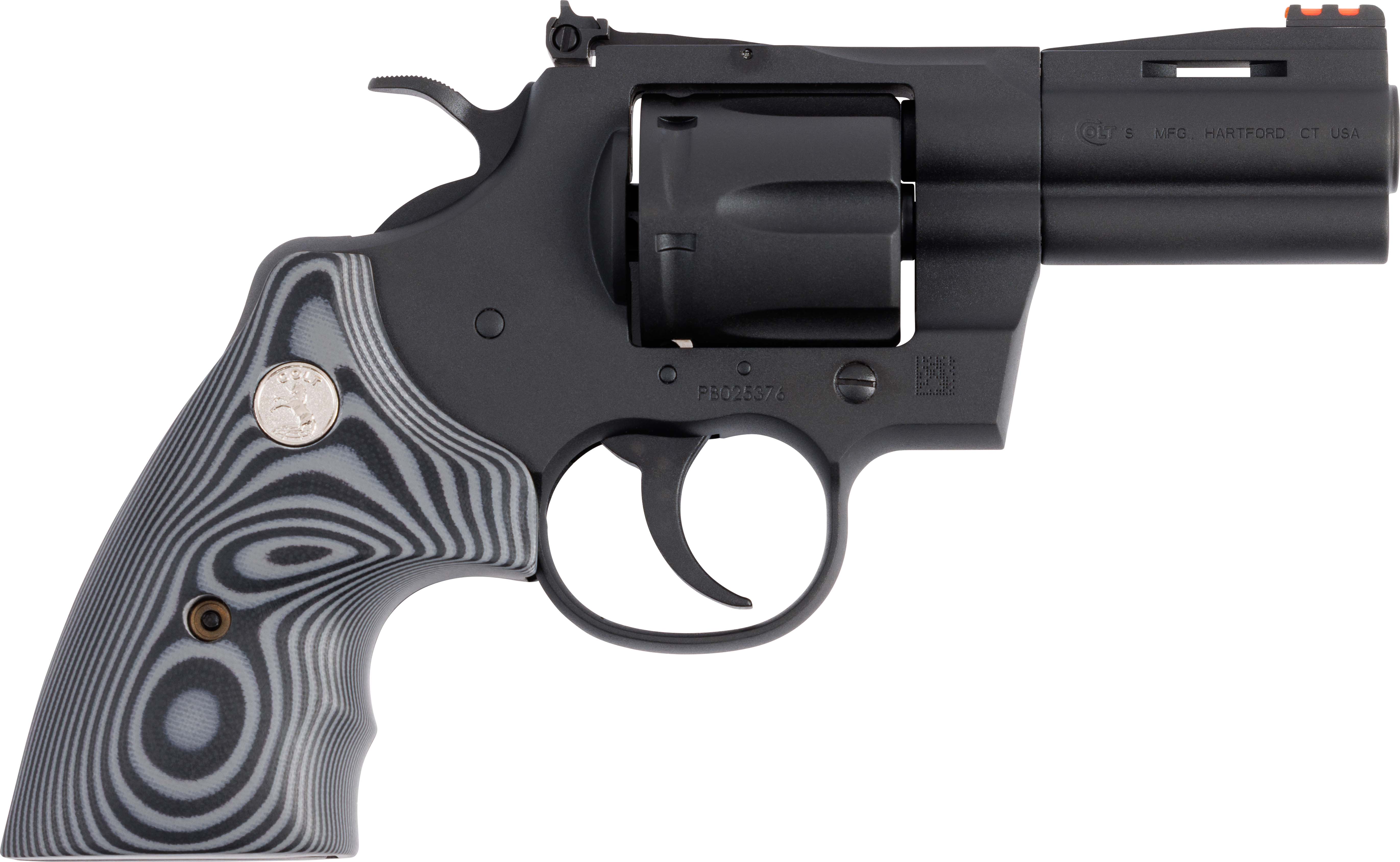 COLT PYTHON MATTE BLUED REVOLVER 357 MAG 3" 6 RD