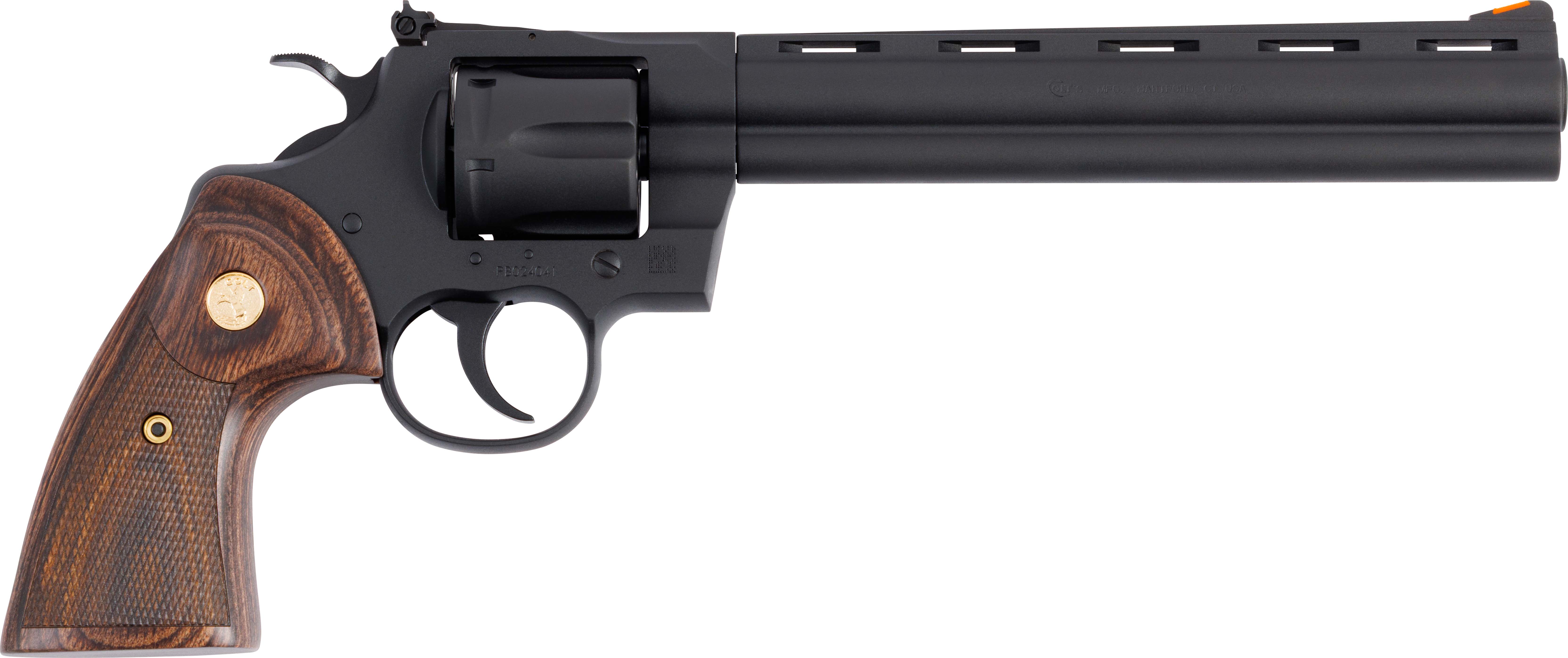 Colt Python Matte Blued 357 Magnum Revolver 8 Inch Vent Rib 6 Round