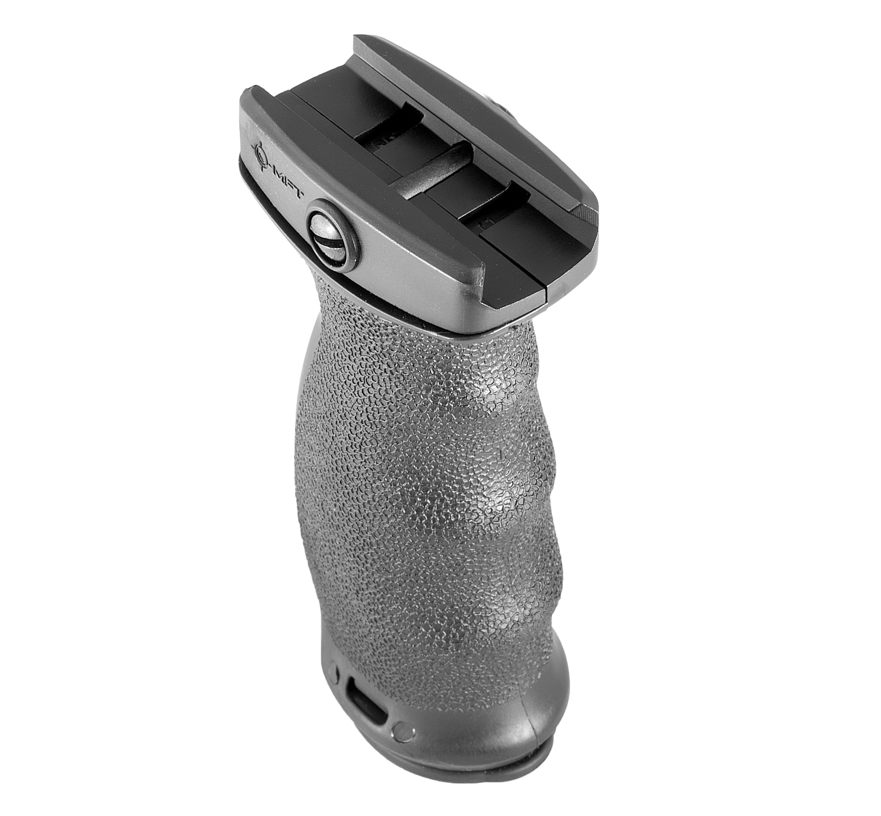 Mission First Tactical React Ergonomic Vertical Grip - Black Polymer
