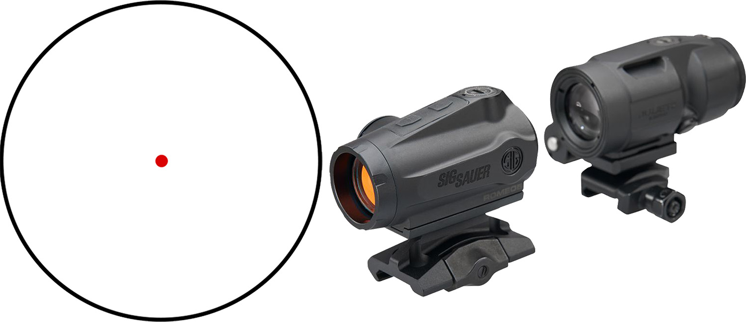 Sig Sauer Romeo 5 Gen II with Juliet3 Micro Magnifier