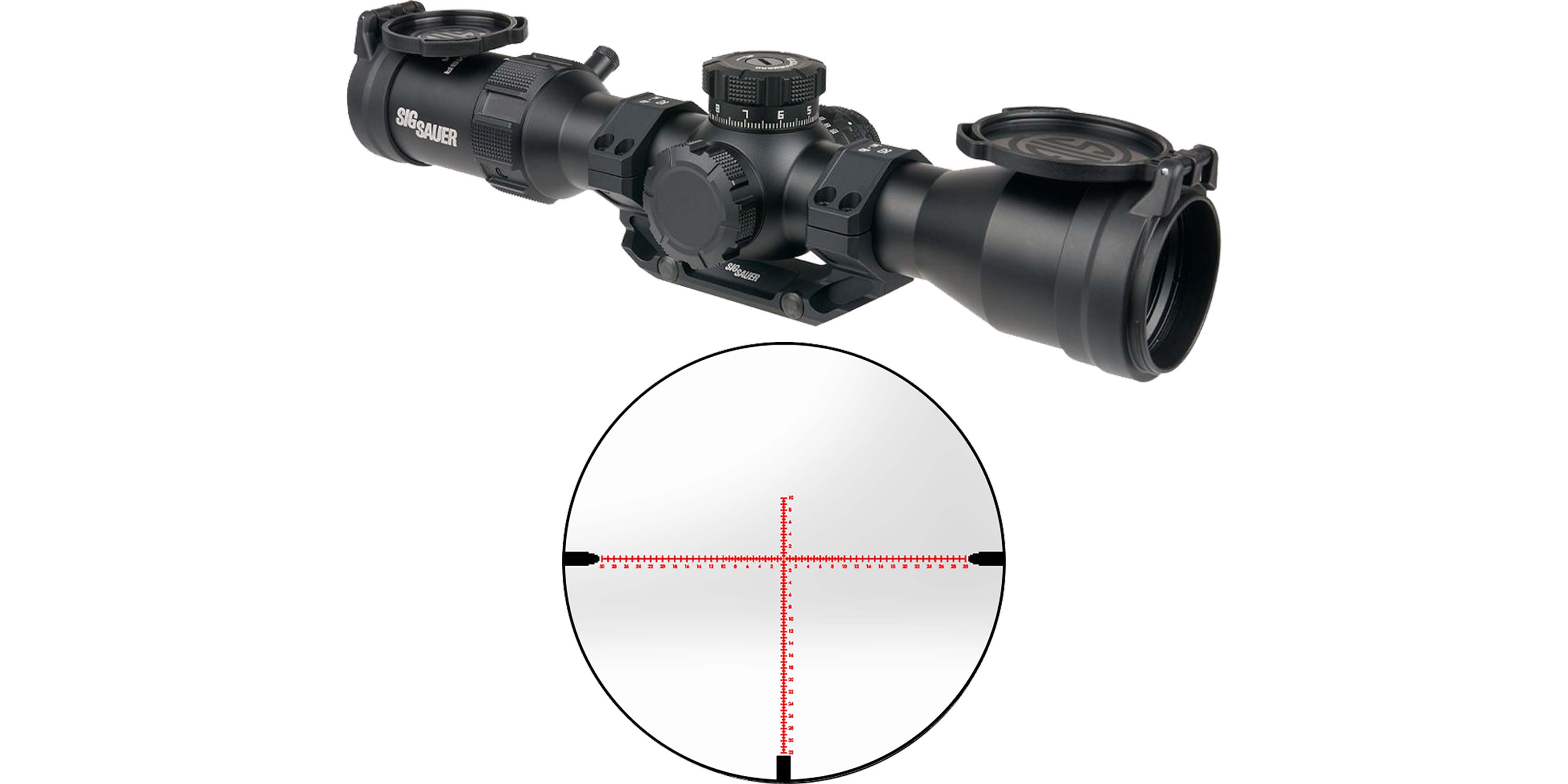 Sig Sauer Tango MSR 2-12x40mm FFP MOA Illuminated Rifle Scope
