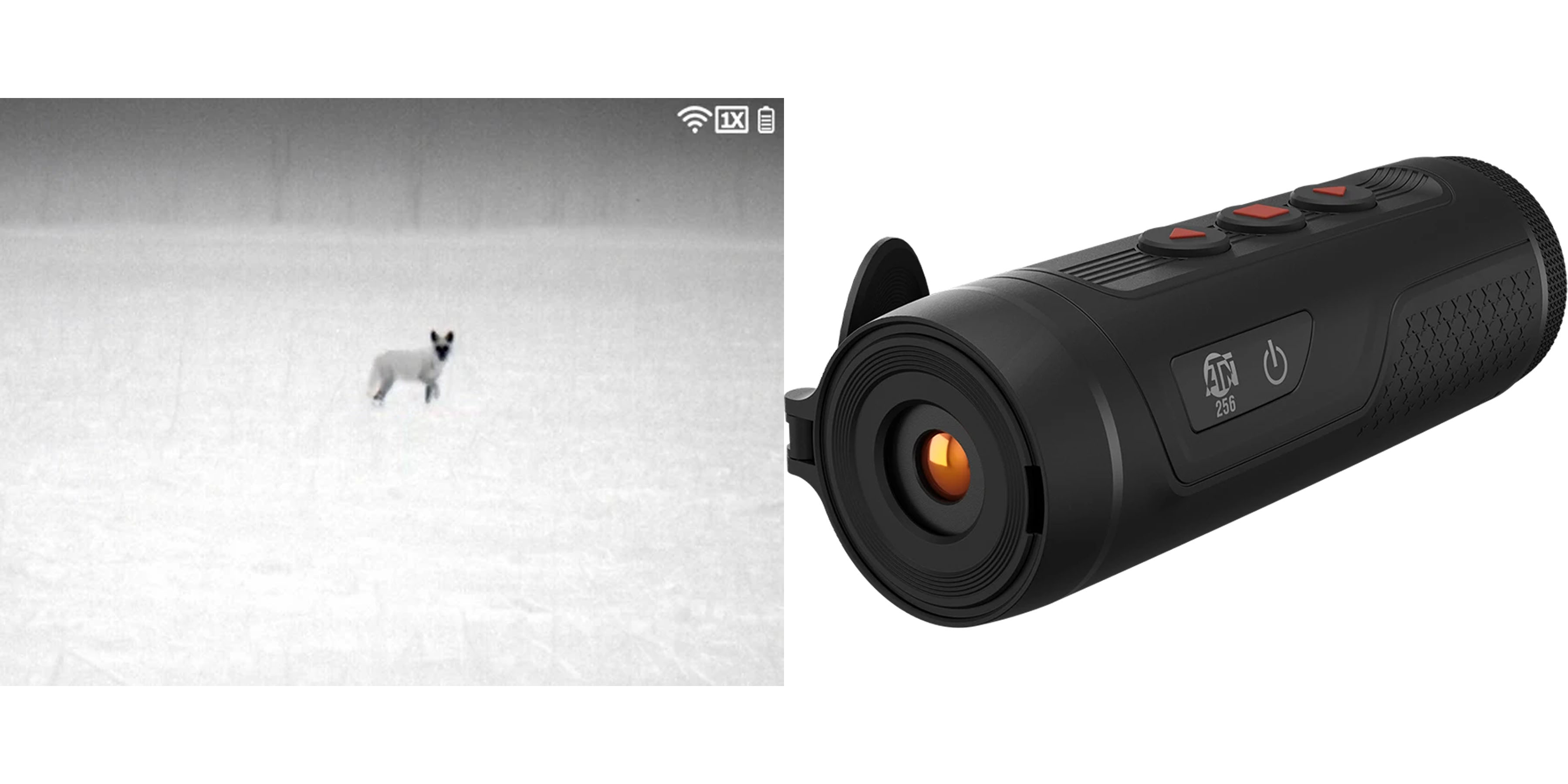 ATN Blaze Seeker Thermal Monocular 1-8.8x 7mm - image 5 of 9