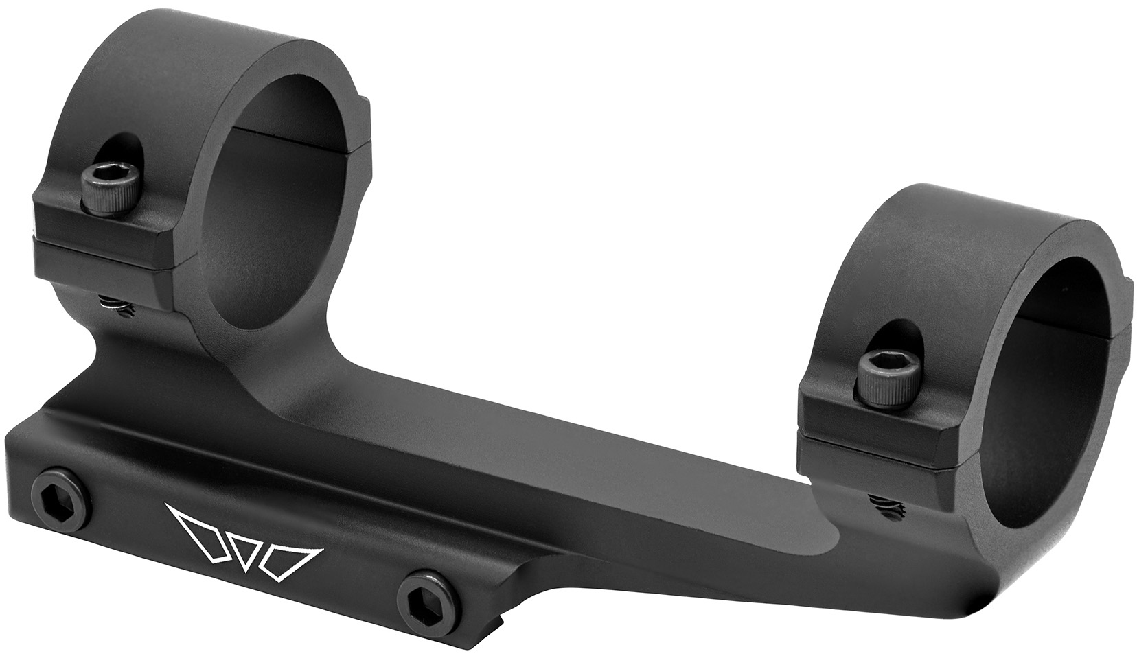 Warne MSR Vapor Scope Mount/Ring Combo 1" Cantilever Matte Black