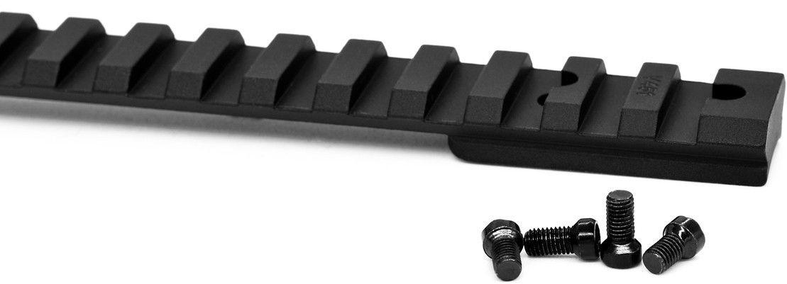 Warne Vapor 1 Piece Base, 15 MOA, Fits Ruger 10/22, Matte