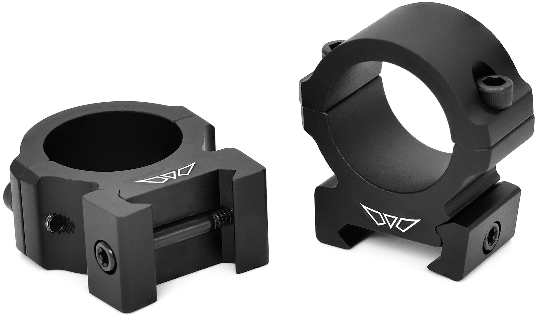 Warne Vapor 1" Medium Scope Rings, Picatinny, Matte Black