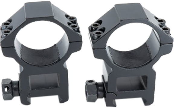 Riton Optics RT-M 30mm High Scope Rings - Matte Black