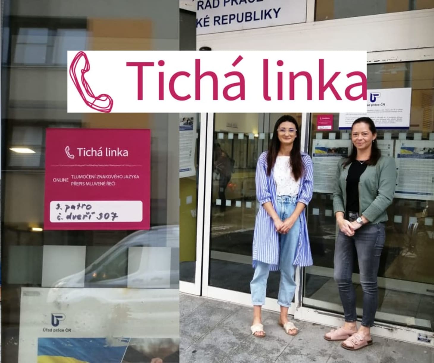 Tichá linka na Úřadu práce v Českých Budějovicích