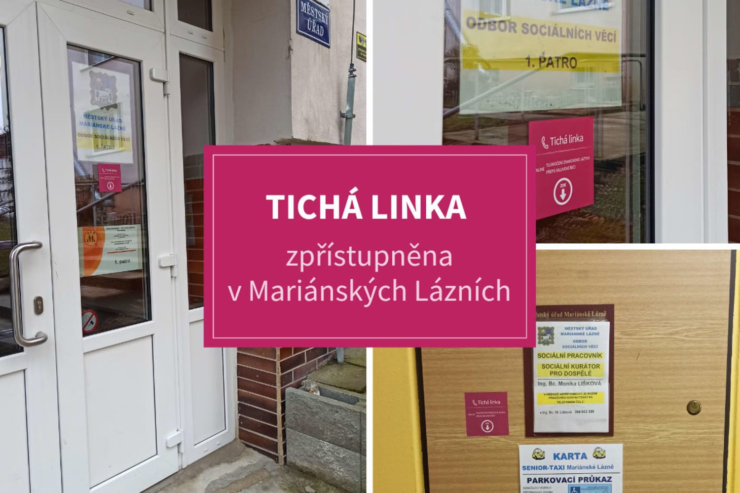 Tichá linka zpřístupněna v Mariánských Lázních