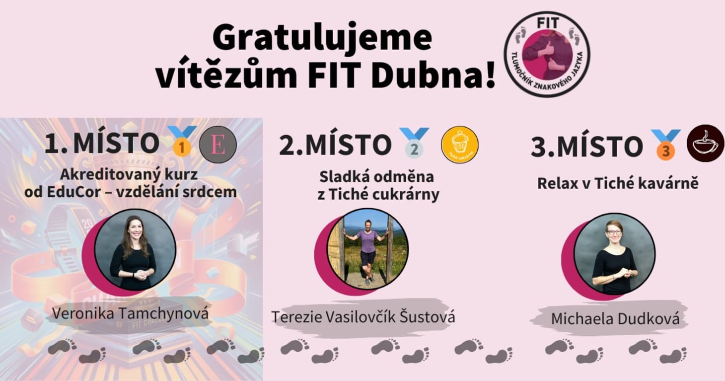 S radostí vám představujeme ty nejvíce FIT tlumočníky znakového jazyka! 