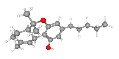 Dronabinol, syntetický izomer THC