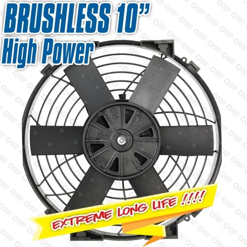 Davies Craig Mustang 11-Inch Brushless Thermatic Electric Fan; 12-Volt
