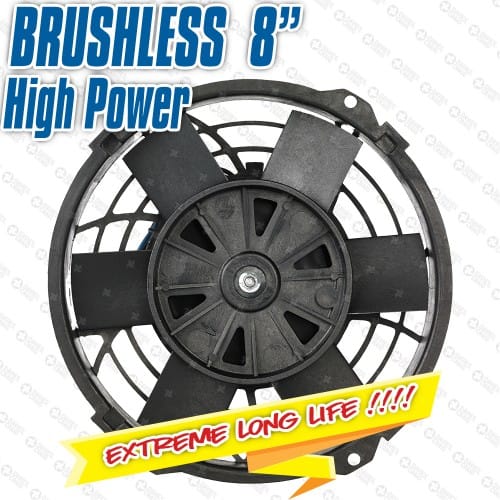 Brushless 10 High Power Thermatic® Electric Fan 12V (#0125