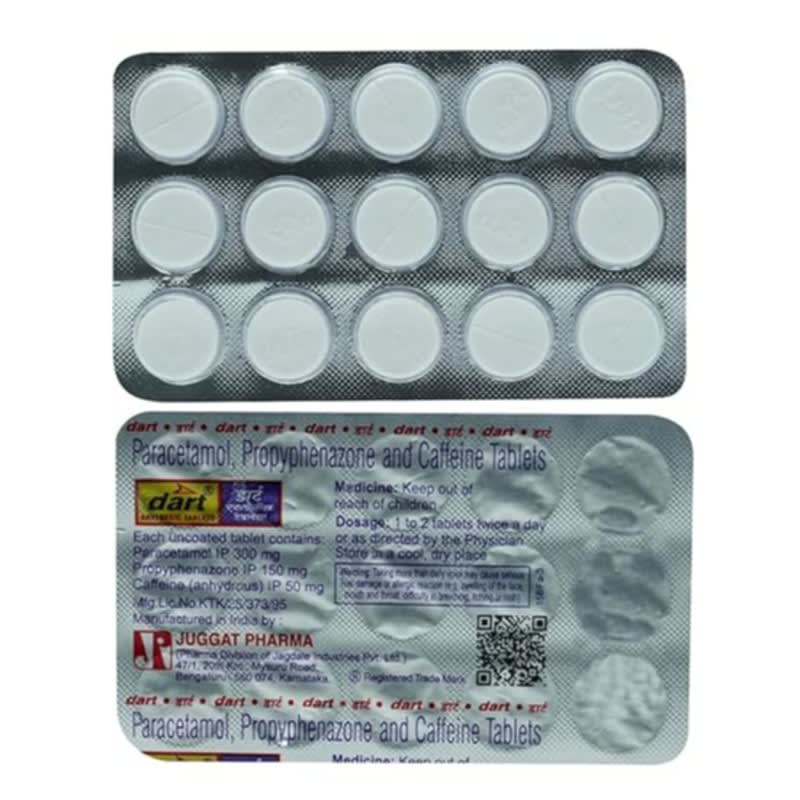 Dart - Strip of 15 Tablets