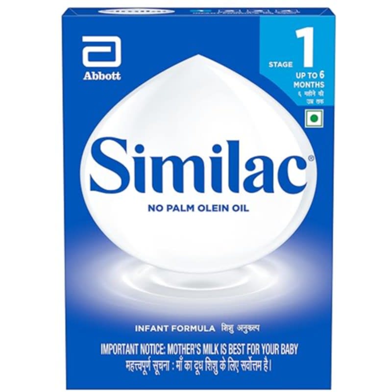 Similac Infant Formula Stage 1, Up To 6 Months, 400G Box, No Palm Olein Oil, Immune System And Bone Development Powder