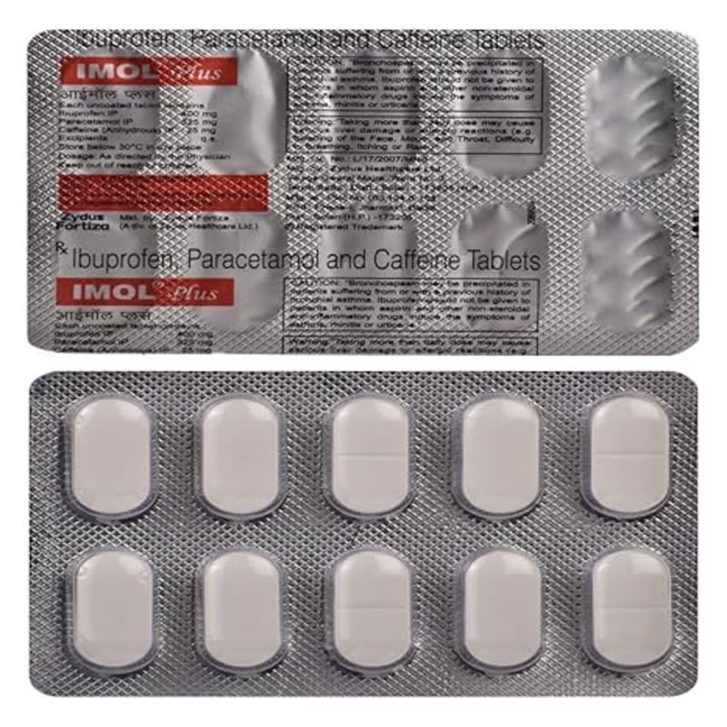 Imol Plus - Strip of 10 Tablets