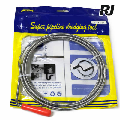0.5cmX3m manguera p/desatascar tuberia est