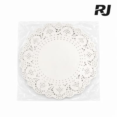 10.5cm individual de papel redondo 100pcs