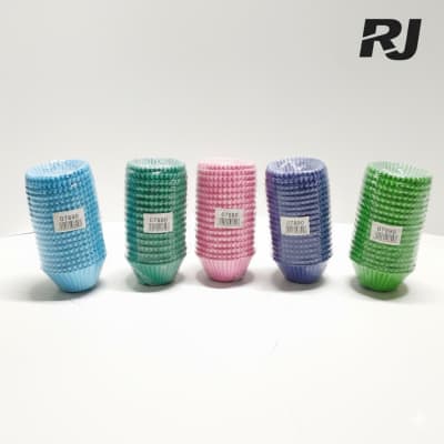 10cm 500pcs molde p/hacer queque color