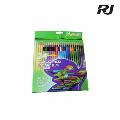 24 lapiz color 24 largo