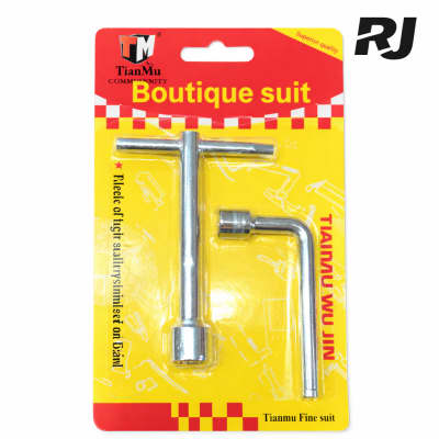 2pcs set c/llave de cubo p