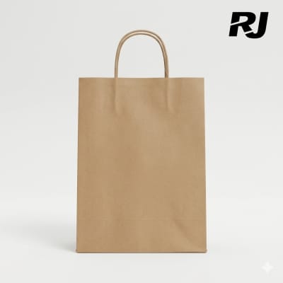 33X26x12 bolsa de papel c/agarradera X1