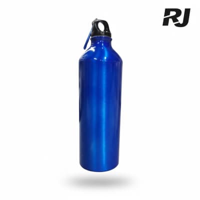 750ML botella de aluminio p/agua sin dibujo