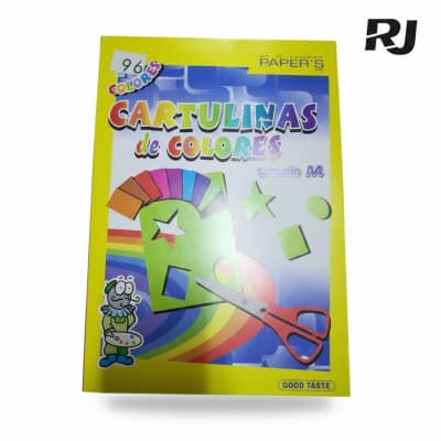 Block cartulina color 48 hojas