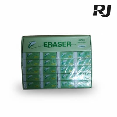 Borrador blanco rectangular (60)X1