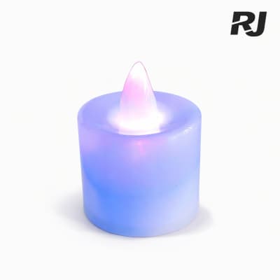 Candela electrica color